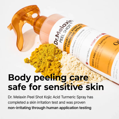 WomenWellnes Body Peel Spray - Kojic + Turmeric