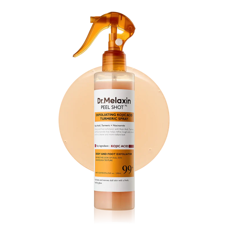 WomenWellnes Body Peel Spray - Kojic + Turmeric