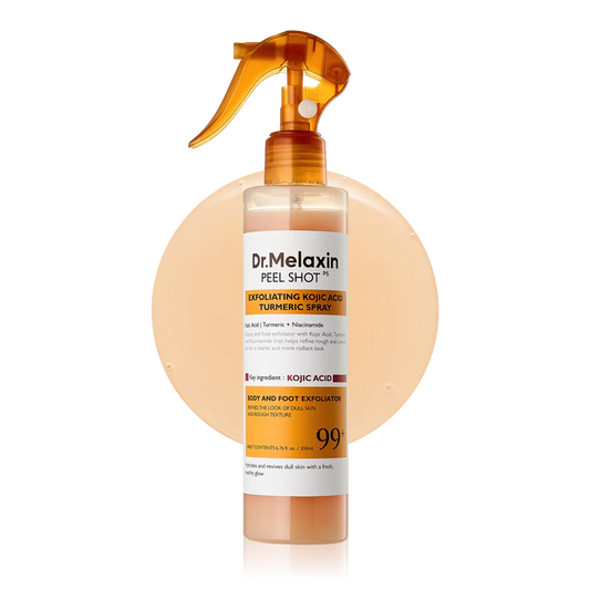 WomenWellnes Body Peel Spray - Kojic + Turmeric