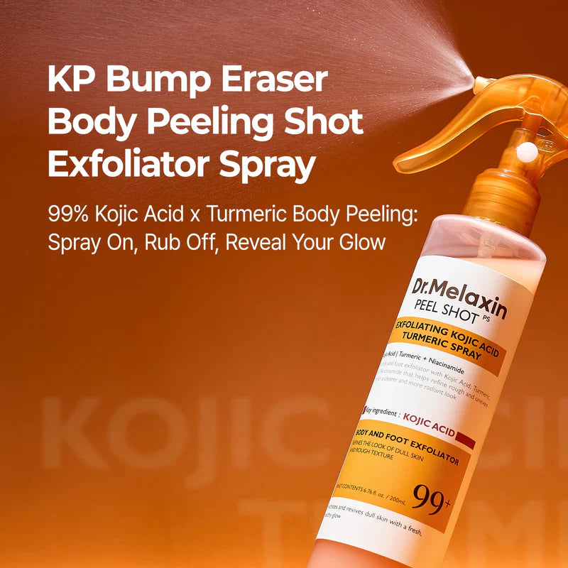 WomenWellnes Body Peel Spray - Kojic + Turmeric