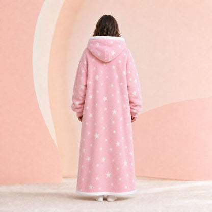 Velrenne sherpa wearable blanket hoodie